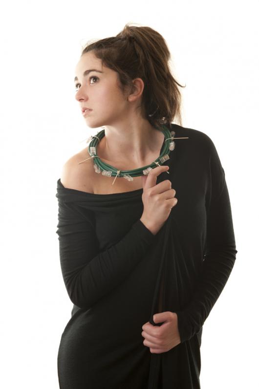Carol Faulkner Contemporary Jeweller / Nikita Gordon Model